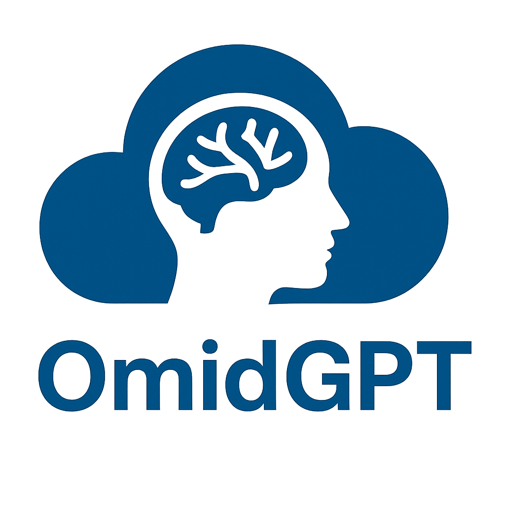 لوگوی OmidGPT - چت بات هوش مصنوعی فارسی